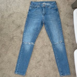 TOP SHOP moto Mid rise ankle jeans 👖 🔥☺️